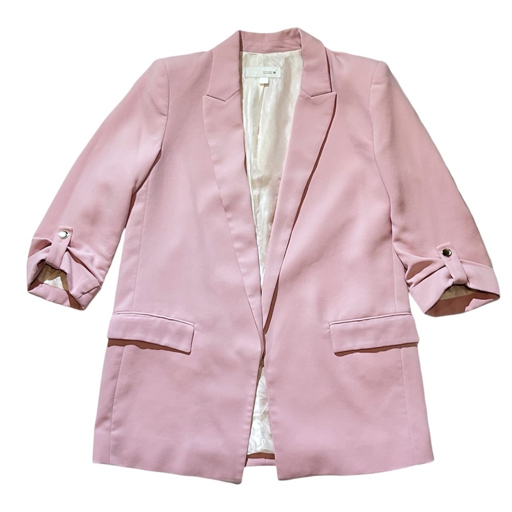 Zara Oversized Pastel Pink Blazer Size S/26